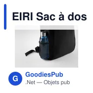 EIRI Sac à dos pour ordinateur 15" - Miniature 7