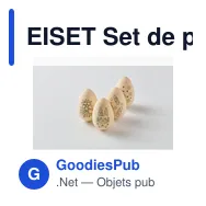 EISET Set de peinture d'oeufs en bois - Miniature 5