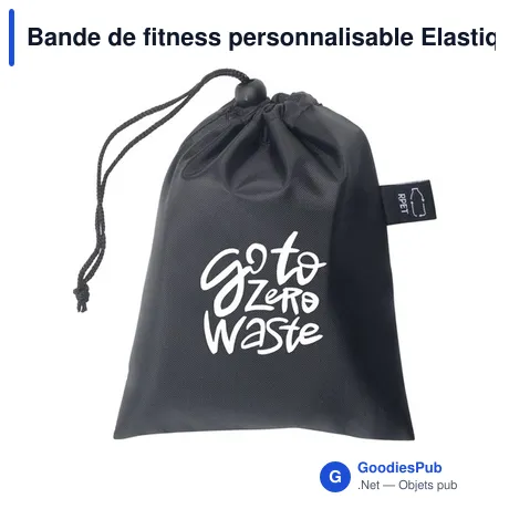 Bande de fitness personnalisable Elastiq Resistance Band avec logo