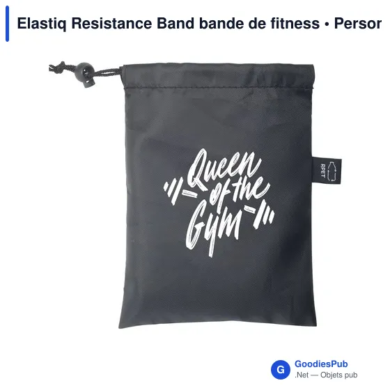 Bande de fitness personnalisable Elastiq Resistance Band avec logo - Image 2
