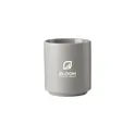 Variante gris - Tasse personnalisable Elba 200 ml avec logo - céramique