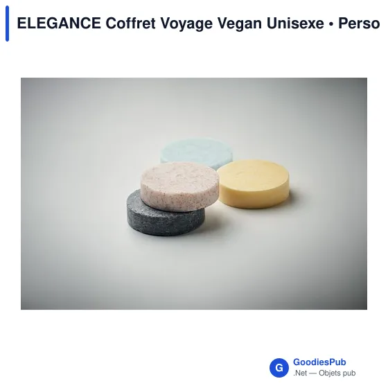 Coffret Voyage Vegan Unisexe personnalisable avec logo - Image 5