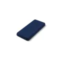 Variante Bleu foncé - Batterie externe personnalisable 10000 mAh en ABS avec logo - Elite