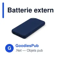 Batterie externe personnalisable soft touch 8000 mAh avec logo - Elite - Miniature 4