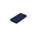 Variante Bleu foncé - Batterie externe personnalisable soft touch 8000 mAh avec logo - Elite