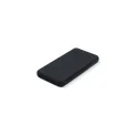 Variante Noir - Batterie externe personnalisable soft touch 8000 mAh avec logo - Elite