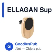 ELLAGAN Support téléphone pour voiture - Miniature 1