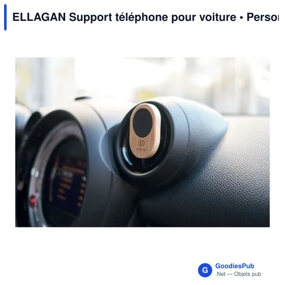 ELLAGAN Support téléphone pour voiture - Image 4