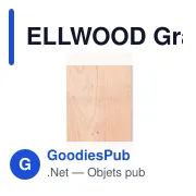 ELLWOOD Grande planche à découper - Miniature 2