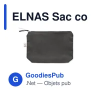 ELNAS Sac cosmétique 320 gr/m² - Miniature 3