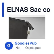 ELNAS Sac cosmétique 320 gr/m² - Miniature 4