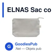 ELNAS Sac cosmétique 320 gr/m² - Miniature 6