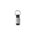 Variante noir - Porte-clés personnalisable en aluminium avec logo - Eloy