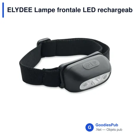 ELYDEE Lampe frontale LED rechargeable