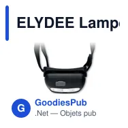 ELYDEE Lampe frontale LED rechargeable - Miniature 9