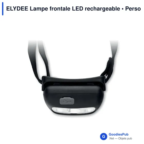 ELYDEE Lampe frontale LED rechargeable - Image 9