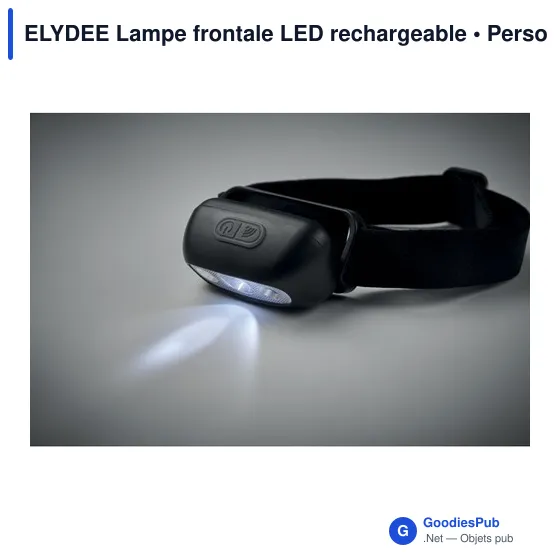 ELYDEE Lampe frontale LED rechargeable - Image 10