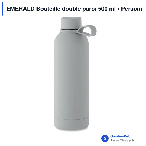 EMERALD Bouteille double paroi 500 ml - Image 1