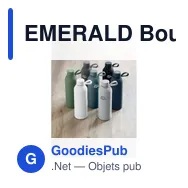 EMERALD Bouteille double paroi 500 ml - Miniature 7