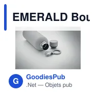 EMERALD Bouteille double paroi 500 ml - Miniature 8