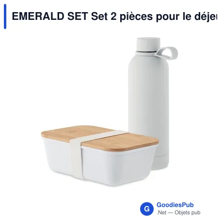 EMERALD SET Set 2 pièces pour le déjeune