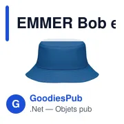 EMMER Bob en polyester 150 gr/m - Miniature 2