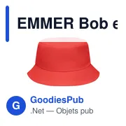 EMMER Bob en polyester 150 gr/m - Miniature 3