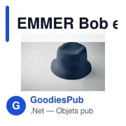 EMMER Bob en polyester 150 gr/m - Miniature 7