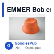 EMMER Bob en polyester 150 gr/m - Miniature 10