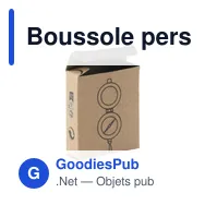 Boussole personnalisable En-Route avec logo pour vos activités outdoor - Miniature 5