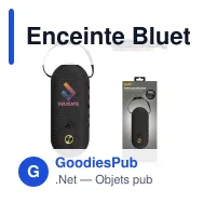 Enceinte Bluetooth personnalisable 30 W à éclairage RGB avec logo - Aqiila Soundbird CM - Miniature 1