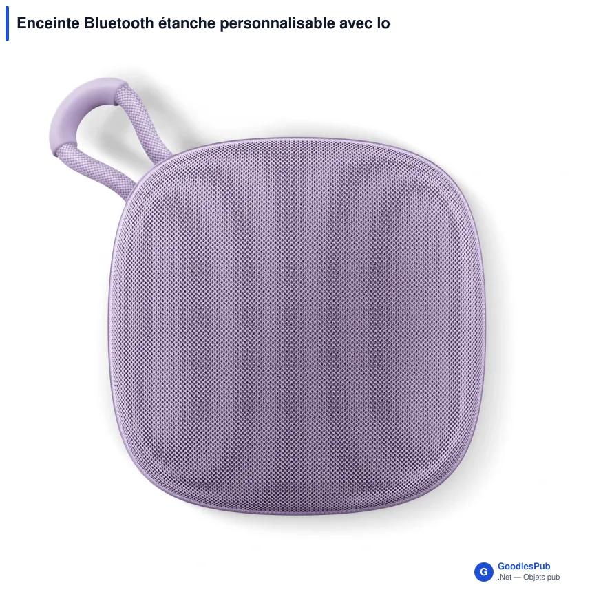 Enceinte Bluetooth étanche personnalisable avec logo - Fresh 'n Rebel Bold S3 - Image 4