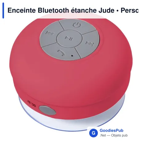 Enceinte Bluetooth étanche Jude
