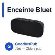 Enceinte Bluetooth étanche personnalisable 5 W en R-ABS avec logo - Tone - Miniature 2