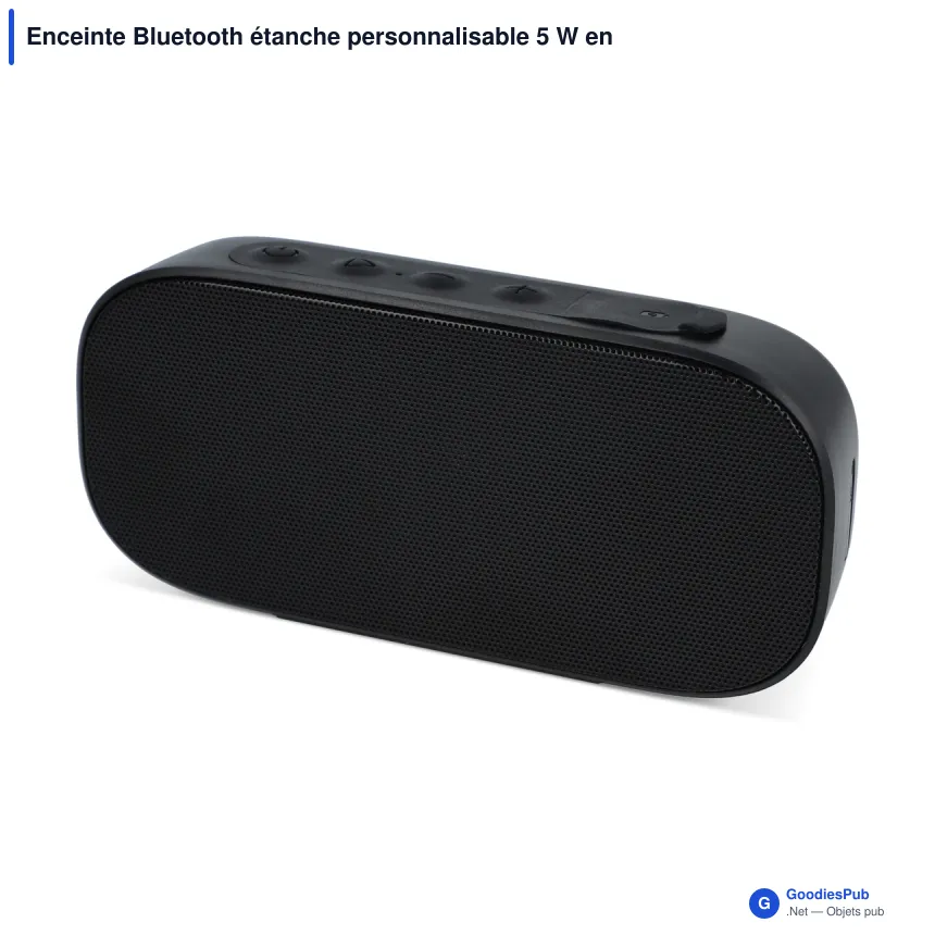Enceinte Bluetooth étanche personnalisable 5 W en R-ABS avec logo - Tone - Image 2
