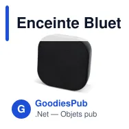 Enceinte Bluetooth personnalisable 3 W en R-ABS avec logo - Tone Small - Miniature 2