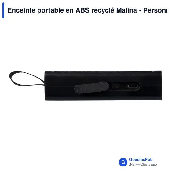 Enceinte portable en ABS recyclé Malina - Image 6