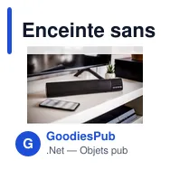 Enceinte sans fil personnalisable 2x5W avec logo - Gabriel - Miniature 4