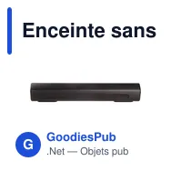 Enceinte sans fil personnalisable 2x5W avec logo - Gabriel - Miniature 7
