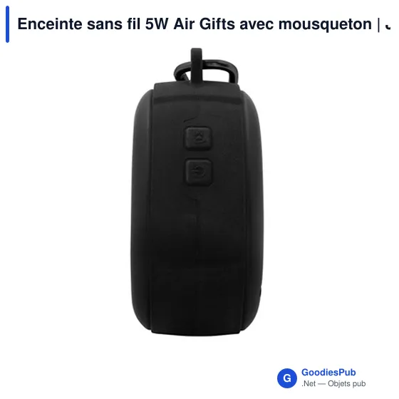 Enceinte sans fil personnalisable 5W avec logo - Justice - Image 6