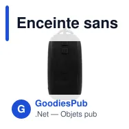 Enceinte sans fil personnalisable 5W avec logo - Justice - Miniature 7