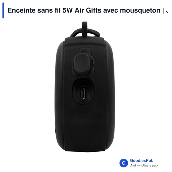 Enceinte sans fil personnalisable 5W avec logo - Justice - Image 8