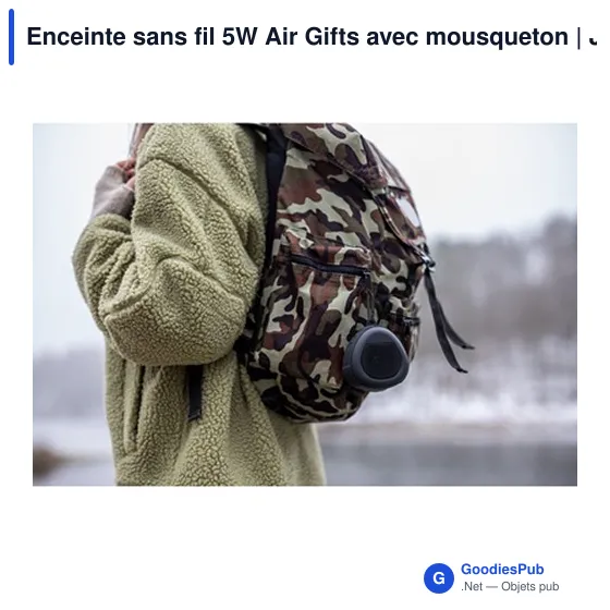 Enceinte sans fil personnalisable 5W avec logo - Justice - Image 9