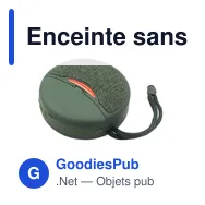 Enceinte sans fil personnalisable 5W avec logo | Caleb - Miniature 3