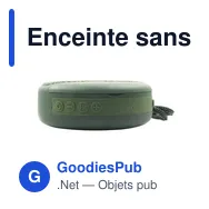 Enceinte sans fil personnalisable 5W avec logo | Caleb - Miniature 6