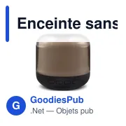 Enceinte sans fil 5W, lumière RVB | Seamus - Miniature 7