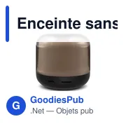 Enceinte sans fil 5W, lumière RVB | Seamus - Miniature 8