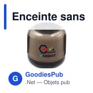 Enceinte sans fil 5W, lumière RVB | Seamus - Miniature 10