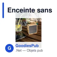 Enceinte sans fil personnalisable en bambou avec logo | Androwe - Miniature 12