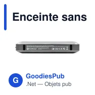 Enceinte sans fil personnalisable BrandCharger Nano Charge avec logo - Miniature 5